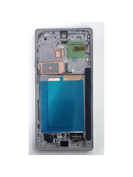 Pantalla lcd para Samsung Galaxy S25 Ultra 5G S938 mas tactil negro con marco gris calidad premium