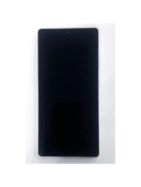 Pantalla lcd para Samsung Galaxy S25 Ultra 5G mas tactil negro con marco plata calidad premium