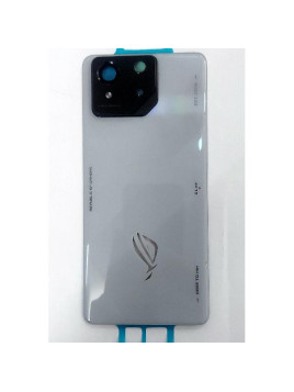 Tapa trasera o tapa bateria blanca para Asus ROG Phone 8 5G con cubierta de camara