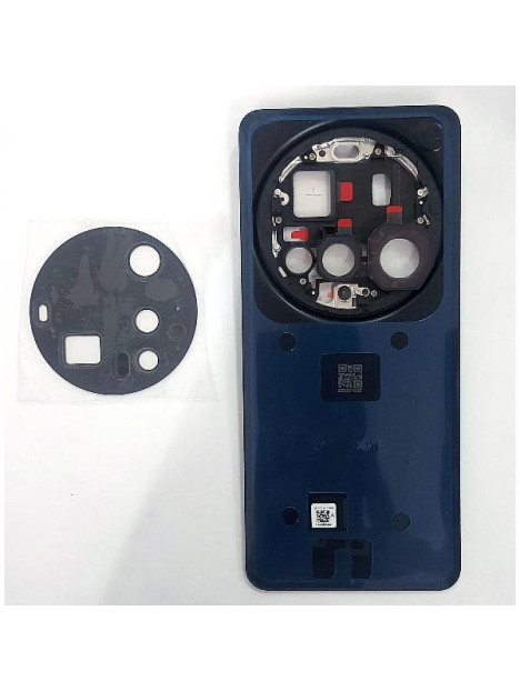 Tapa trasera o tapa bateria plata para Xiaomi 15 Ultra 5G con cristal de camara