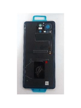 Tapa trasera o tapa bateria negra para Asus ROG Phone 8 5G con cubierta de camara