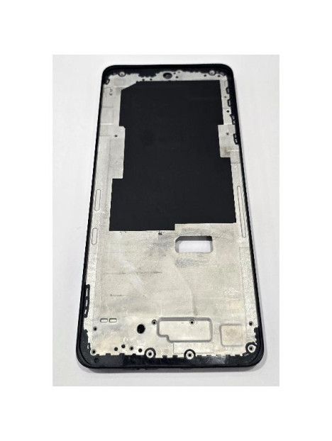 Carcasa o marco frontal negro para Realme 14X 5G