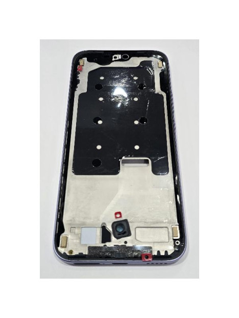 Carcasa o marco central morado para Huawei Honor 400 Lite 5G