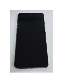 Pantalla lcd para Xiaomi Redmi Note 14 5G mas tactil negro con marco negro 56002000O1700 Service Pack