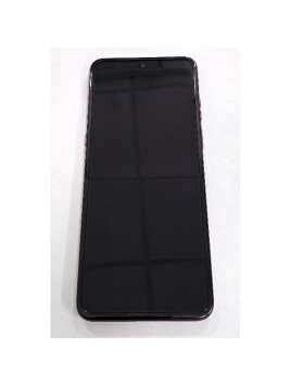 Pantalla lcd para Motorola Razr 60 Ultra mas tactil negro con marco rojo 5D68C30153 Service Pack