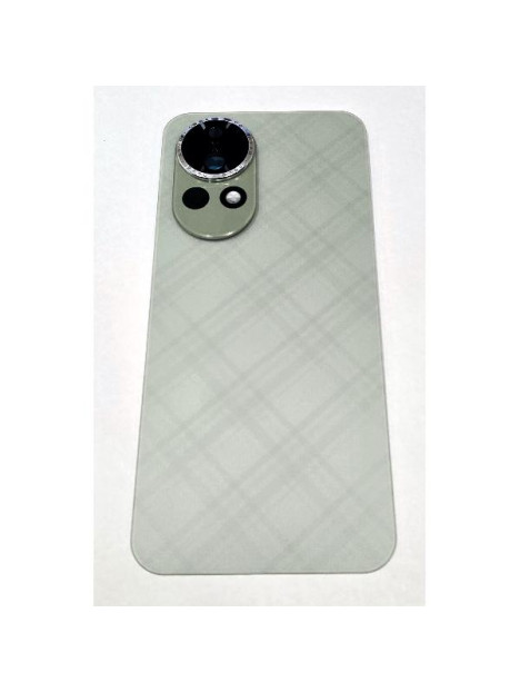 Tapa trasera o tapa bateria verde para Huawei Nova 13 con cubierta de camara