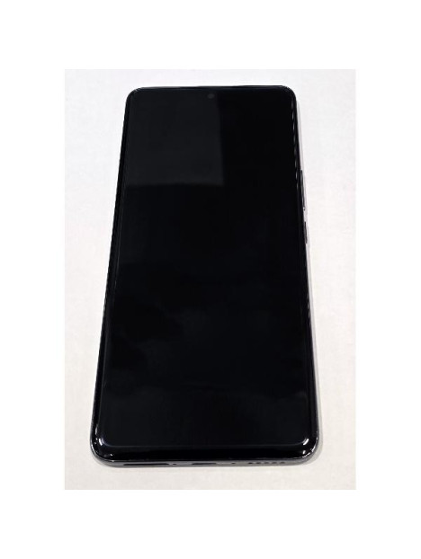 Pantalla lcd para Vivo V50 5G mas tactil negro con marco negro calidad premium
