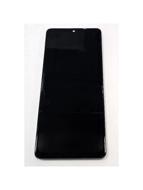 Pantalla lcd para Cubot X100 5G mas tactil negro con marco negro calidad premium