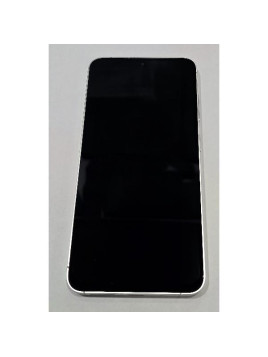 Pantalla lcd para Samsung Galaxy S24 S921 mas tactil negro con marco blanco version Europea compatible Oled