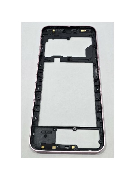 Carcasa o marco central rosa para Cubot A30