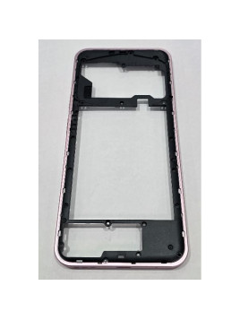 Carcasa o marco central rosa para Cubot A30