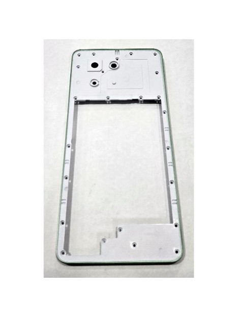 Carcasa o marco central verde para Doogee Note 59 Pro