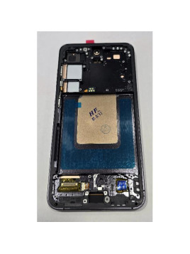 Pantalla lcd para Samsung Galaxy S24 S921 mas tactil negro con marco negro version Europea compatible Oled