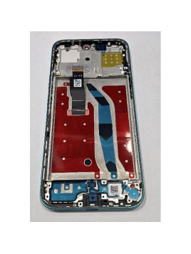 Pantalla lcd para Huawei Honor X8C mas tactil negro con marco verde calidad premium