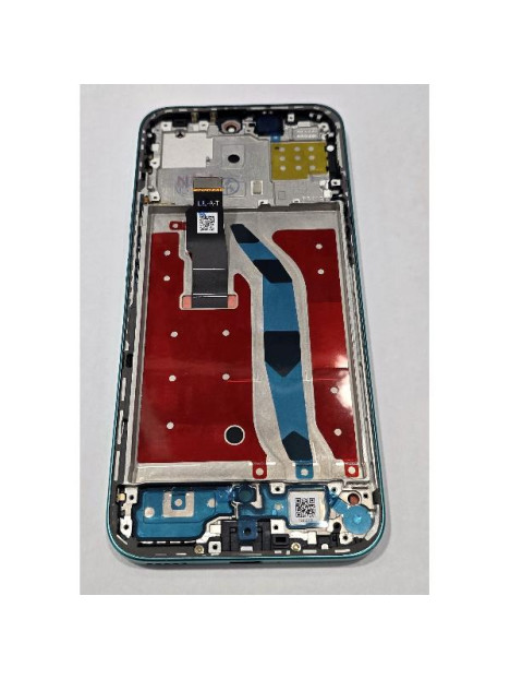 Pantalla lcd para Huawei Honor X8C mas tactil negro con marco verde calidad premium