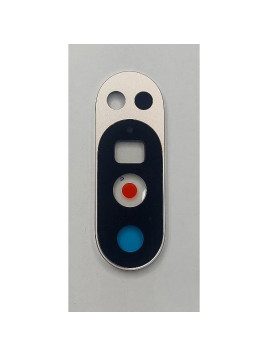 Cristal de camara para Google Pixel 10 Pro con marco blanco calidad premium