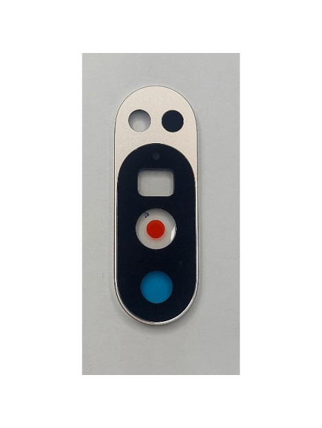 Cristal de camara para Google Pixel 10 Pro con marco blanco calidad premium