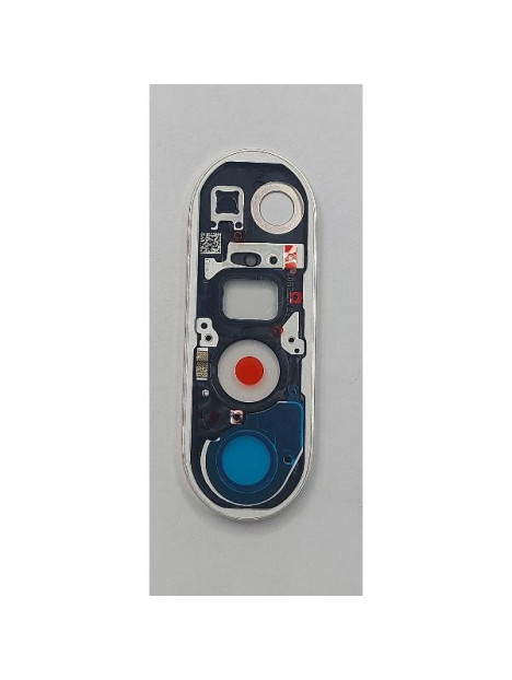 Cristal de camara para Google Pixel 10 Pro con marco blanco calidad premium