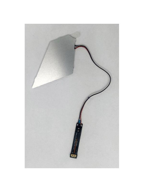 Placa de linterna izquierda para Blackview Active 12 Pro calidad premium