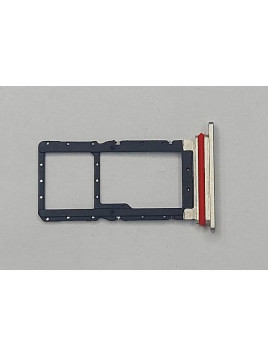 Soporte o bandeja sim dorada para Doogee S200 Plus calidad premium