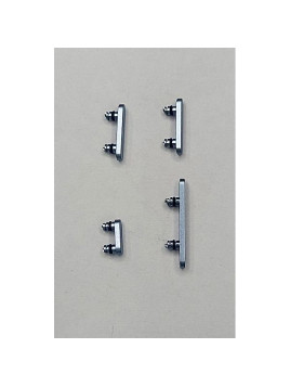 Set de botones laterales azules para iPhone 17 A3258 calidad premium