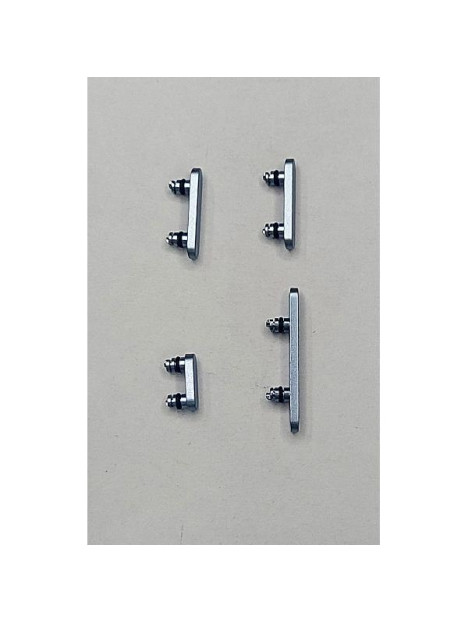 Set de botones laterales azules para iPhone 17 A3258 calidad premium