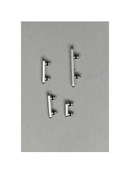 Set de botones laterales blanco para iPhone 17 A3258