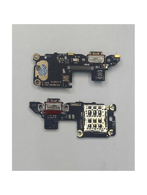 Flex puerto de carga mas lector sim y microfono para Xiaomi Poco F7 Pro 5G compatible