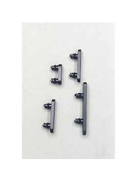 Set de botones laterales negros para iPhone 17 A3258