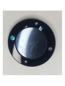 Cristal de camara para Honor X9A con marco negro calidad premium