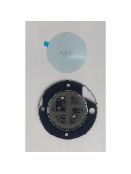 Cristal de camara para Honor X9A con marco blanco calidad premium