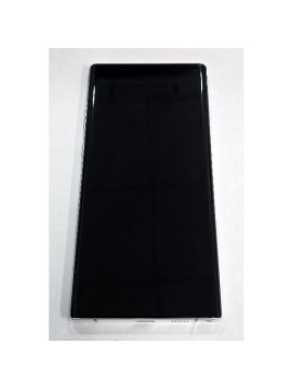 Pantalla lcd para Samsung Galaxy Note 10 Plus N975F tactil negro marco blanco ensamblado GH82-20838B Service Pack