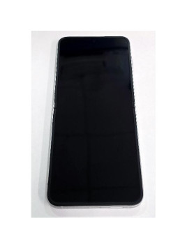Pantalla lcd para Samsung Galaxy Z Flip 6 5G SM-F741 tactil negro marco gris ensamblado GH82-35014A Service Pack
