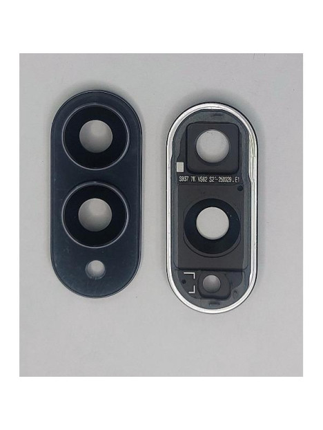 Cristal de camara para Samsung Galaxy S25 FE 5G S731 con marco negro calidad premium