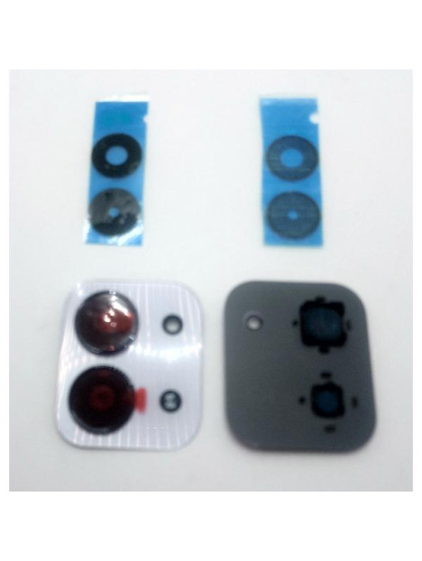 Cristal de camara para Xiaomi Redmi 15C con marco rosa calidad premium