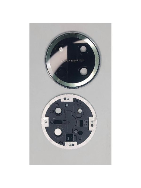 Cristal de camara para Honor X9C 5G con marco verde calidad premium