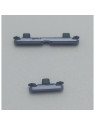 Set de 2 botones laterales morados para Motorola Moto G86 5G calidad premium