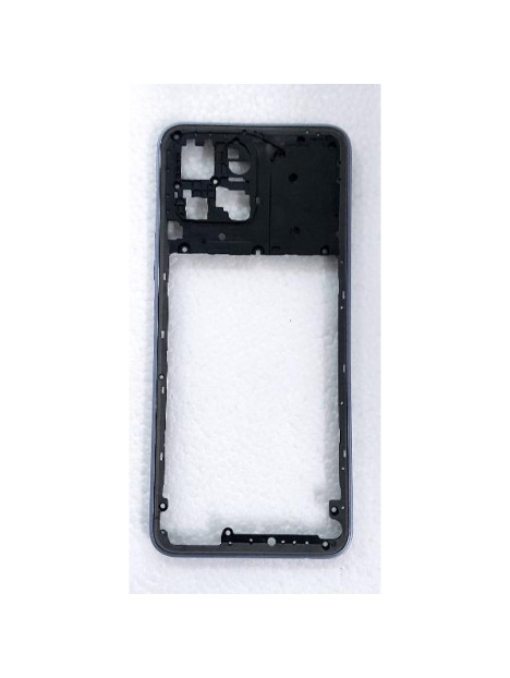 Carcasa o marco central azul para Huawei Honor 70 Lite 5G