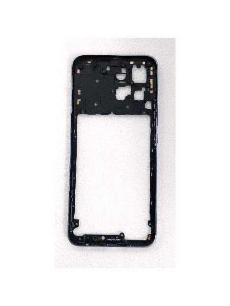 Carcasa o marco central azul para Huawei Honor 70 Lite 5G