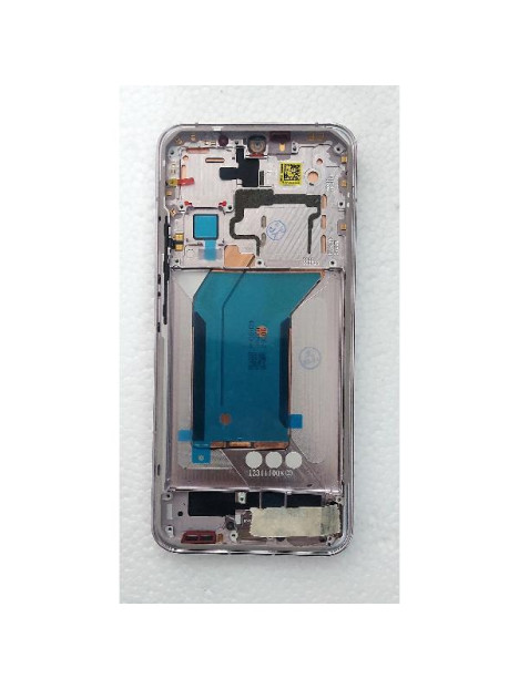 Pantalla lcd para Xiaomi 14 mas tactil negro con marco rosa compatible Oled