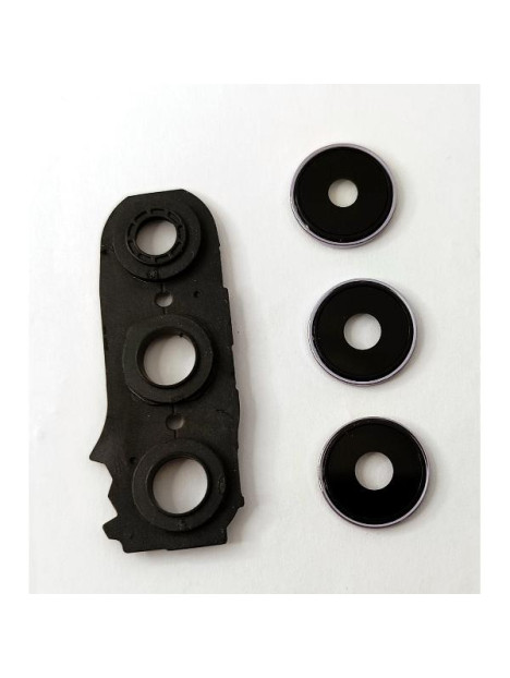 Cristal de camara para Vivo V40 SE 5G con marco morado calidad premium