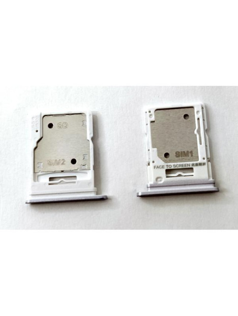 Soporte o bandeja sim morada Dual sim para Xiaomi Poco M7 Pro 5G calidad premium