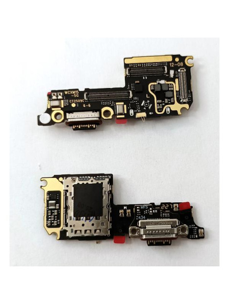 Flex puerto de carga mas lector sim y microfono para Xiaomi 15 5G compatible