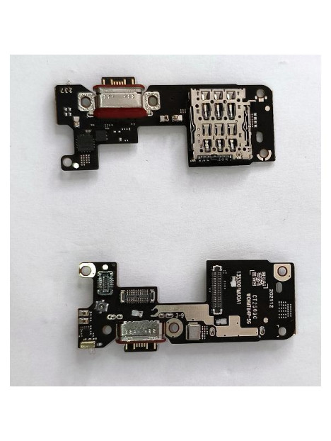 Flex puerto de carga mas lector sim y microfono para Xiaomi Poco F7 5G compatible