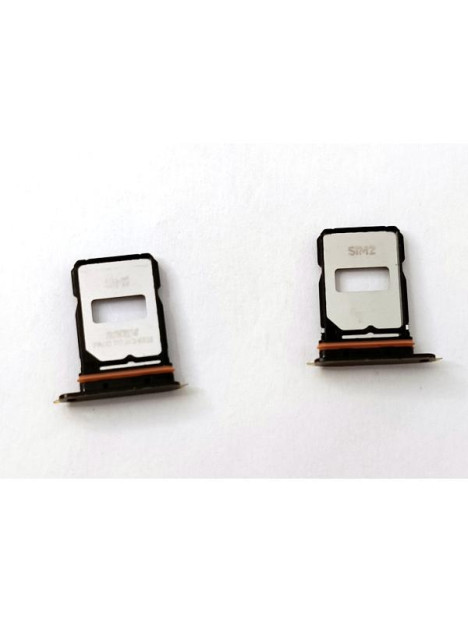 Soporte o bandeja sim negra Dual sim para Xiaomi Poco F7 5G calidad premium