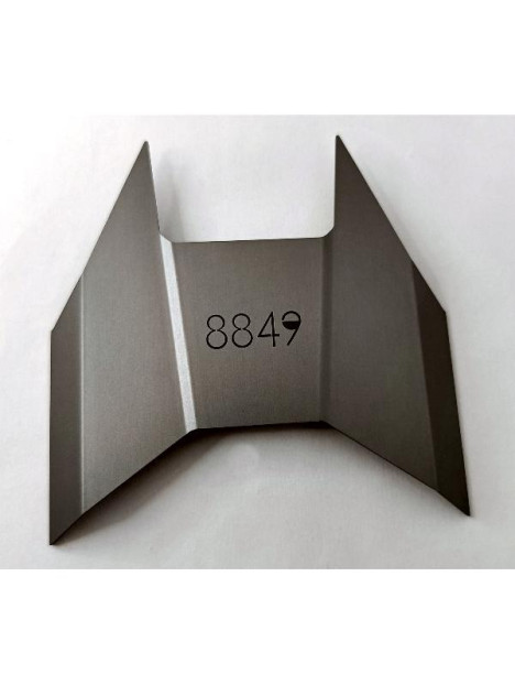 Embellecedor de camara plata para Unihertz 8849 Tank 4 Pro calidad premium