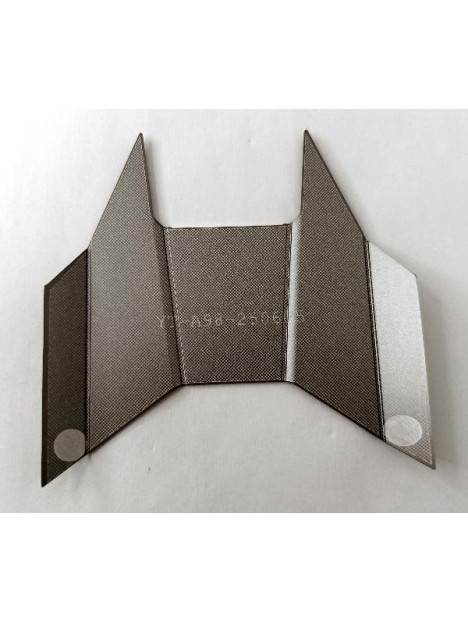 Embellecedor de camara plata para Unihertz 8849 Tank 4 Pro calidad premium