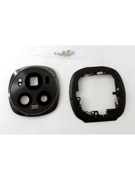Cristal de camara para Huawei Honor Magic 6 Pro con marco negro calidad premium