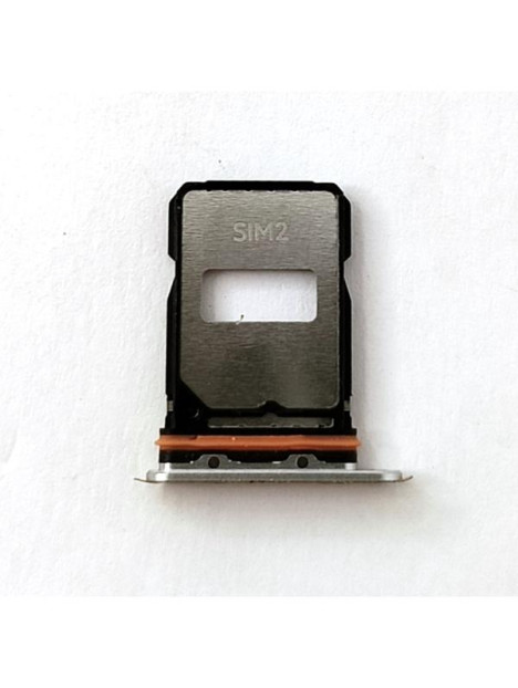 Soporte o bandeja sim blanca Dual sim para Xiaomi Poco F7 5G calidad premium