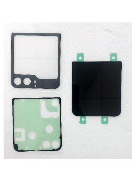 Tapa trasera o tapa bateria negra para Samsung Galaxy Z Flip 7 FE 5G F761